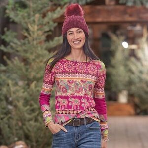 Sundance Multicolor Long Sleeve Tee